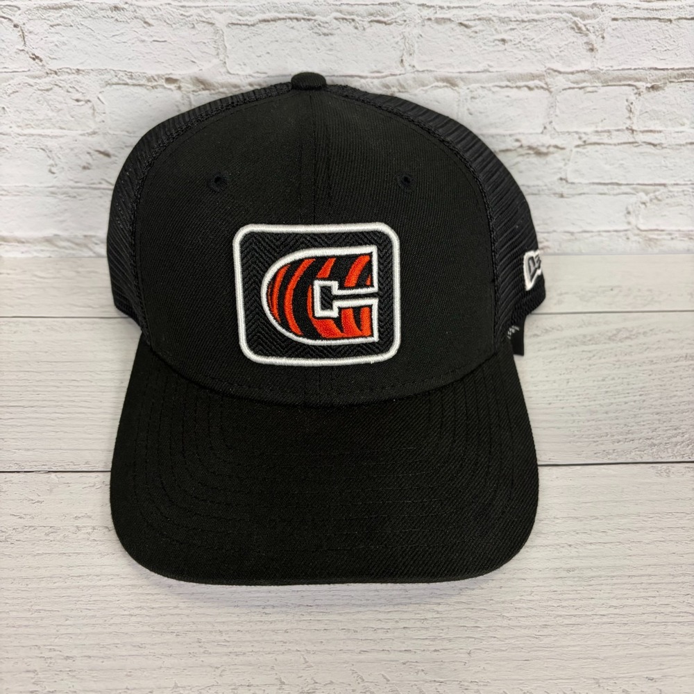 New Era 9SEVENTY Cincinnati Bengals Mesh Deceptor Snapback Trucker Hat Cap NEW